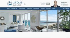 Desktop Screenshot of lasolasbeachclub.com